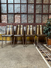 Load image into Gallery viewer, Two-Tone Vinyl Chair Set (4)