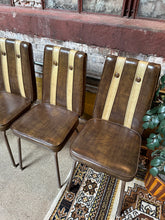 Load image into Gallery viewer, Two-Tone Vinyl Chair Set (4)