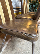 Load image into Gallery viewer, Two-Tone Vinyl Chair Set (4)