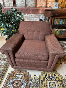 Mid-Century Sofa and Armchair Set (2)