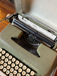 Corona Typewriter in Case