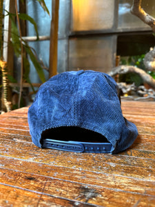 Corduroy Embroidered Buck Hat