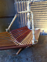 Load image into Gallery viewer, Accordion Basket w/ Bamboo Handle