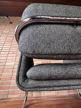 Load image into Gallery viewer, Mid-Century Chrome Cantilever Lounge Chair Set (2)