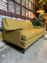 Load image into Gallery viewer, Mid-Century Army Green Sofa