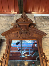 Load image into Gallery viewer, Antique Walnut and Burl Marble-Top Dresser