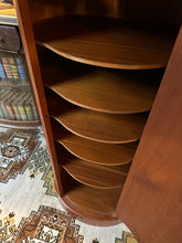 Load image into Gallery viewer, Danish-Modern Pedestal Cabinet w/ Adjustable Shelves