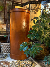 Load image into Gallery viewer, Danish-Modern Pedestal Cabinet w/ Adjustable Shelves