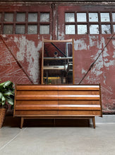 Load image into Gallery viewer, Mid-Century 1st Edition Lowboy w/ Mirror by Lane