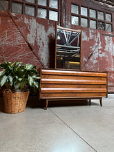 Load image into Gallery viewer, Mid-Century 1st Edition Lowboy w/ Mirror by Lane