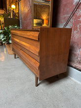 Load image into Gallery viewer, Mid-Century 1st Edition Lowboy w/ Mirror by Lane