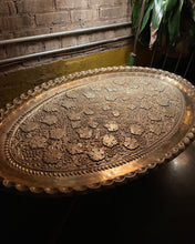 Load image into Gallery viewer, Mid-Century Brass-Tray Coffee Table