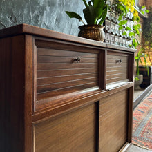 Load image into Gallery viewer, Mid-Century Multi-Storage Record Cabinet