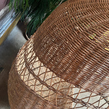 Load image into Gallery viewer, Mid-Century Wicker Hanging Egg Chair