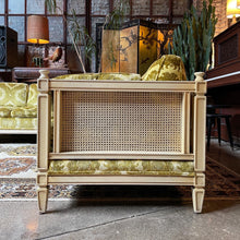 Load image into Gallery viewer, Chartreuse & Cane Loveseat, Two (2) Available