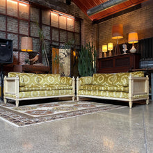 Load image into Gallery viewer, Chartreuse & Cane Loveseat, Two (2) Available