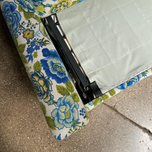 Load image into Gallery viewer, Floral Sleeper Sofa on Casters