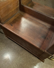 Load image into Gallery viewer, Antique Beveled-Mirror Hall Tree