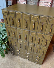 Load image into Gallery viewer, Antique File and Mixed Drawer Cabinet