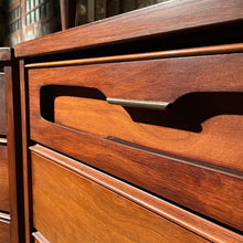 Load image into Gallery viewer, Mid-Century Dresser Set w/ Mirror by Bassett (4)