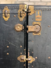 Load image into Gallery viewer, Antique Wardrobe Steamer Trunk