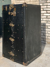 Load image into Gallery viewer, Antique Wardrobe Steamer Trunk