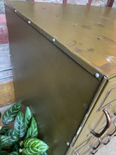 Load image into Gallery viewer, Antique File and Mixed Drawer Cabinet