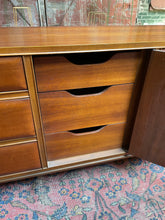Load image into Gallery viewer, Mid-Century Lane Lowboy Dresser w/ Mirror