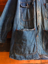 Load image into Gallery viewer, 1950s Denim Chore Jacket
