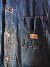Load image into Gallery viewer, 1950s Denim Chore Jacket