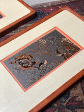 Load image into Gallery viewer, Etched Copper Chinese Art Set (4)