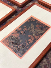 Load image into Gallery viewer, Etched Copper Chinese Art Set (4)