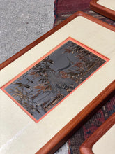 Load image into Gallery viewer, Etched Copper Chinese Art Set (4)