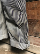 Load image into Gallery viewer, Hickory Striped Sears Bibs