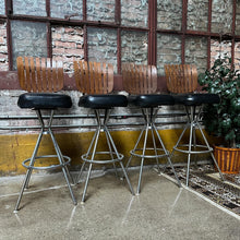 Load image into Gallery viewer, Mid-Century Barstool Set (4)

