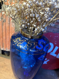 Blue Glass Vase