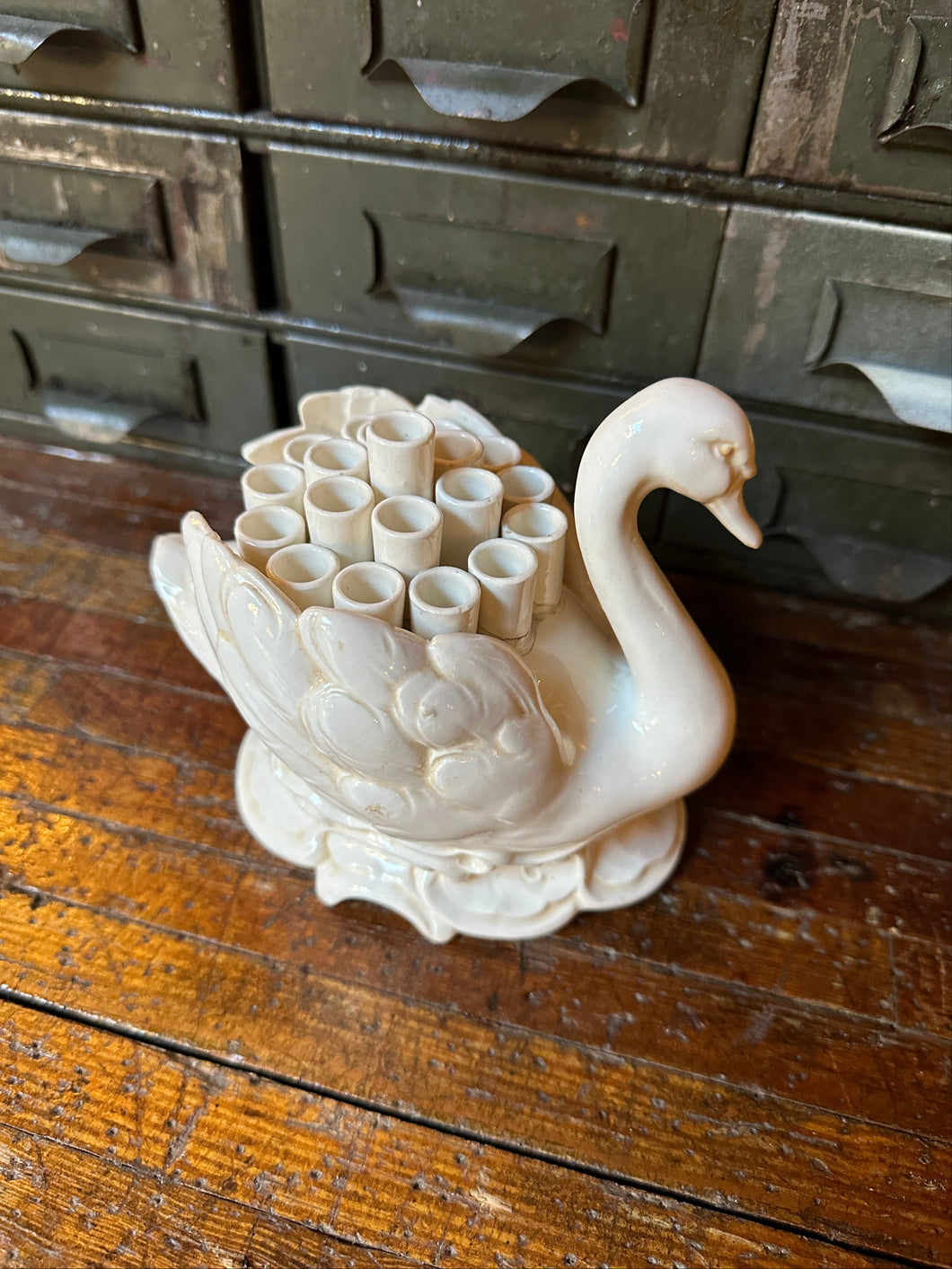 Ceramic Swan Cigarette Holder