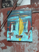 Load image into Gallery viewer, Sailboats Painting
