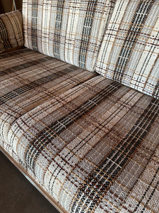 Plaid Loveseat