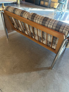 Plaid Loveseat