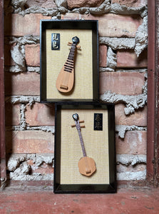 Chinese Miniature Wooden Instrument Set (2)