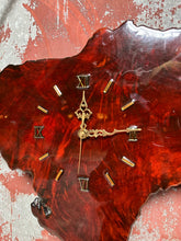 Load image into Gallery viewer, Burlwood Clock
