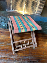 Load image into Gallery viewer, Collapsible Canvas Folding Stool / Chair

