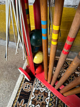 Load image into Gallery viewer, Antique Croquet Set
