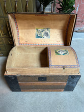 Load image into Gallery viewer, Antique Treasure Chest w/ Key

