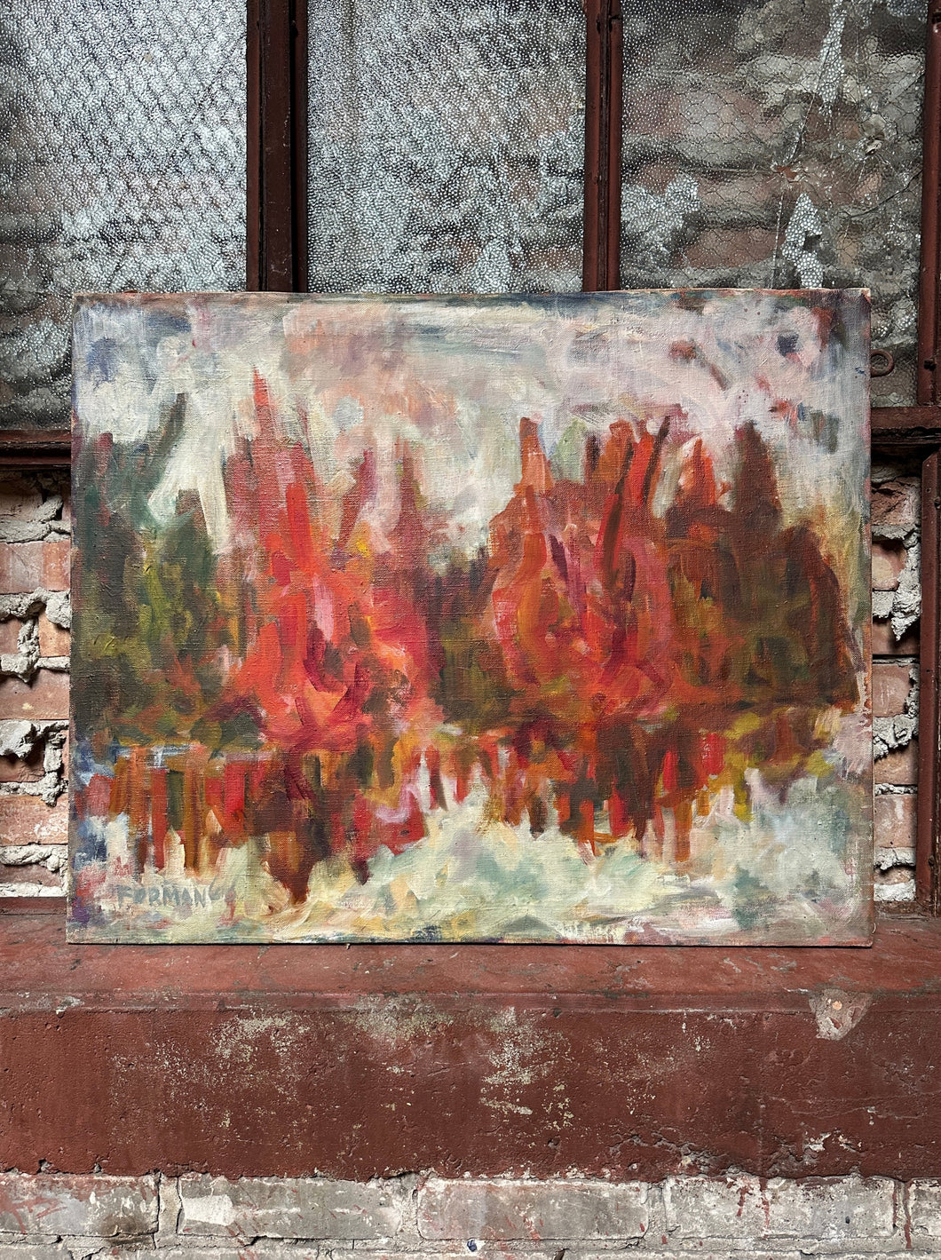 Forest in Fall or in Flames, 1960