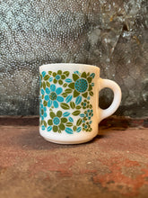 Load image into Gallery viewer, Flower Power Milk Glass Mug Set (6)
