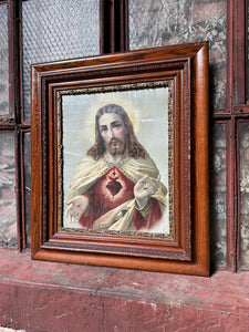 Ornately Framed Jesus