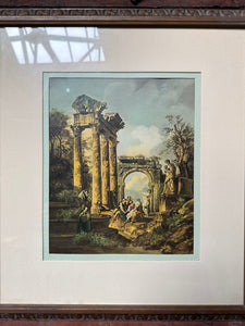 Roman Ruins Framed Print Set (2)