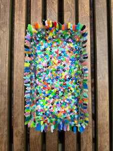 Colorful Melted Bead Tray